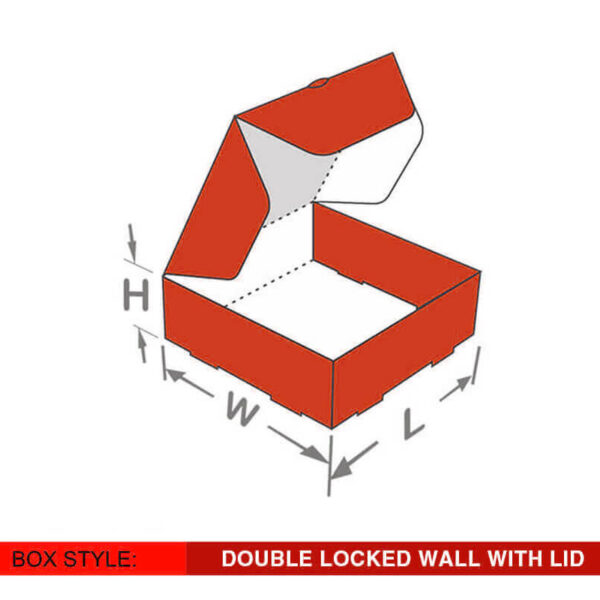 Double Locked Wall With Lid