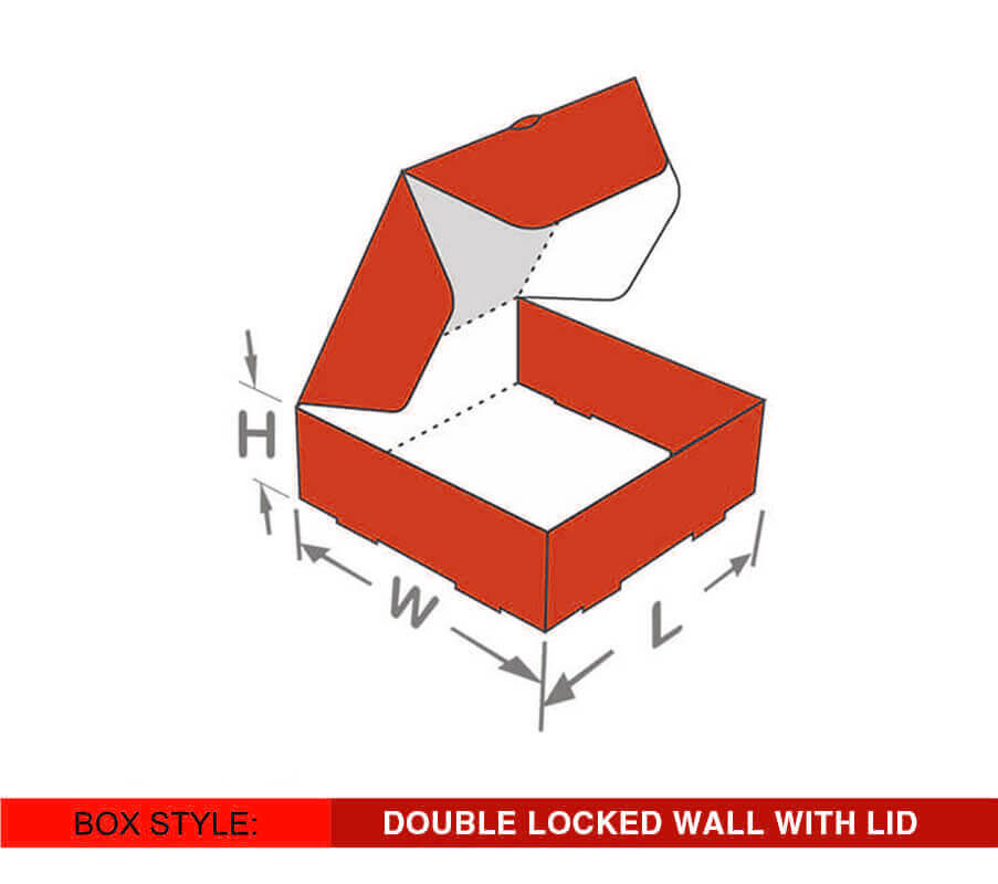 Double Locked Wall With Lid