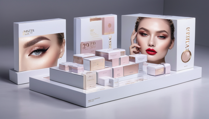 Custom Cosmetic Display Boxes Wholesale